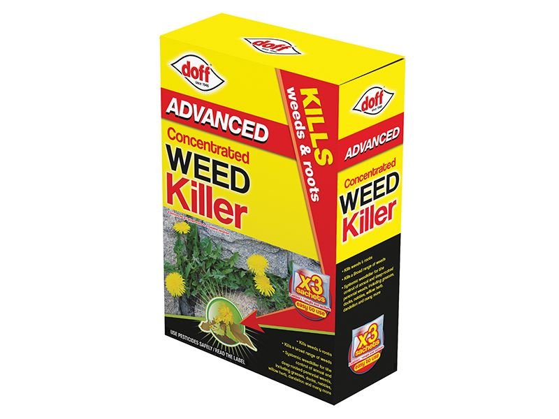 Doff Advanced Concentrated Weedkiller 3 Sachet Doff