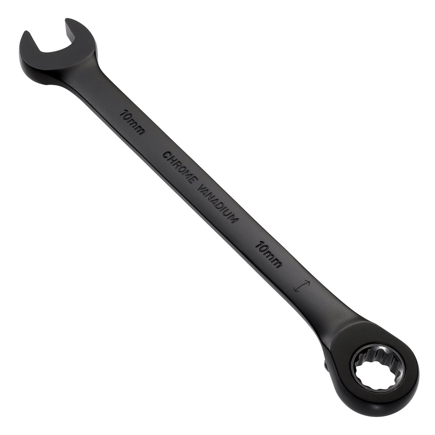 Draper 03900 Expert HI-TORQ® Metric Reversible Ratchet Combination Spanner 10mm Black Draper