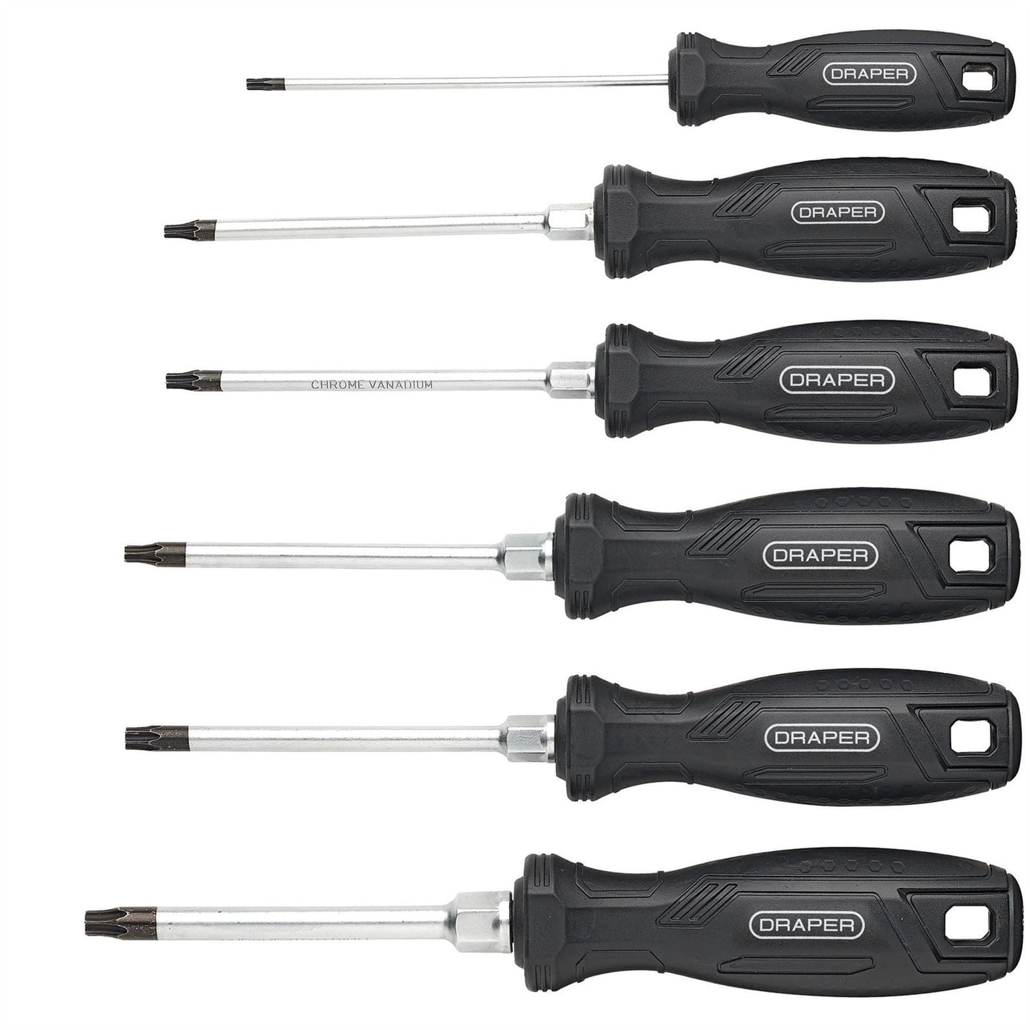 Draper 13585 TX-STAR® Hard Grip Screwdriver Set 6 Piece Draper