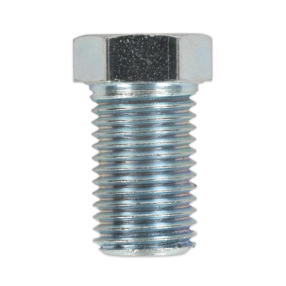 Sealey BN3824LM Brake Pipe Nut 3/8"UNF x 24tpi Long Male Pack of 25 Sealey