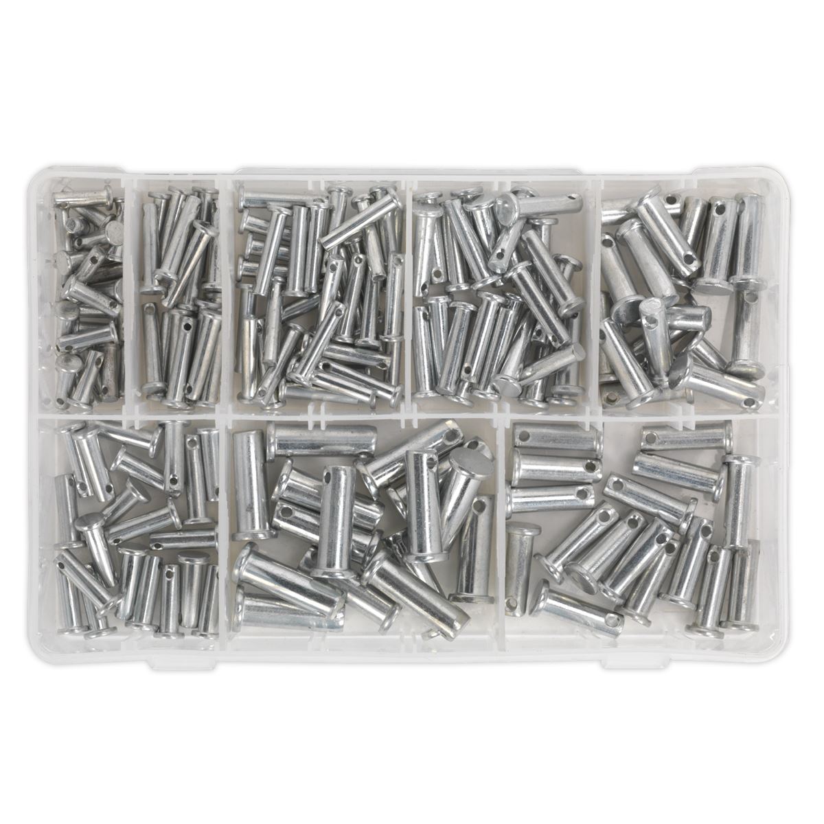 Sealey AB019CP Clevis Pin Assortment 200pc - Imperial Sealey