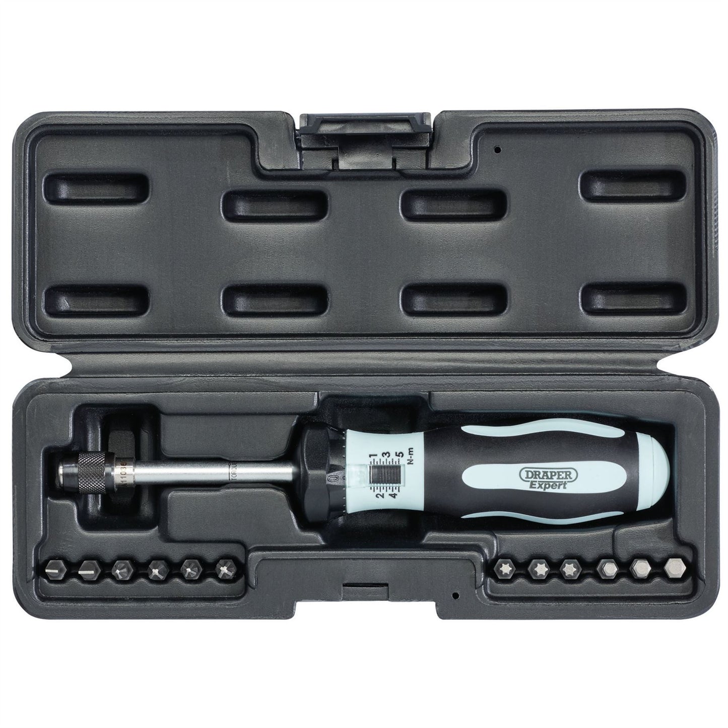 Draper 75170 Expert Torque Screwdriver Kit 1 - 5Nm Draper
