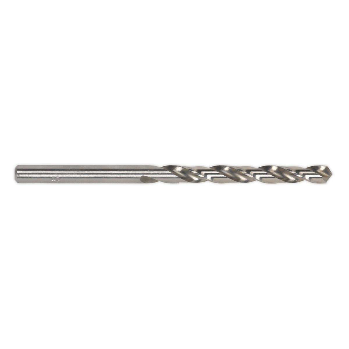 Sealey DB125FG HSS Fully Ground Drill Bit 12.5mm Pack of 5 Sealey