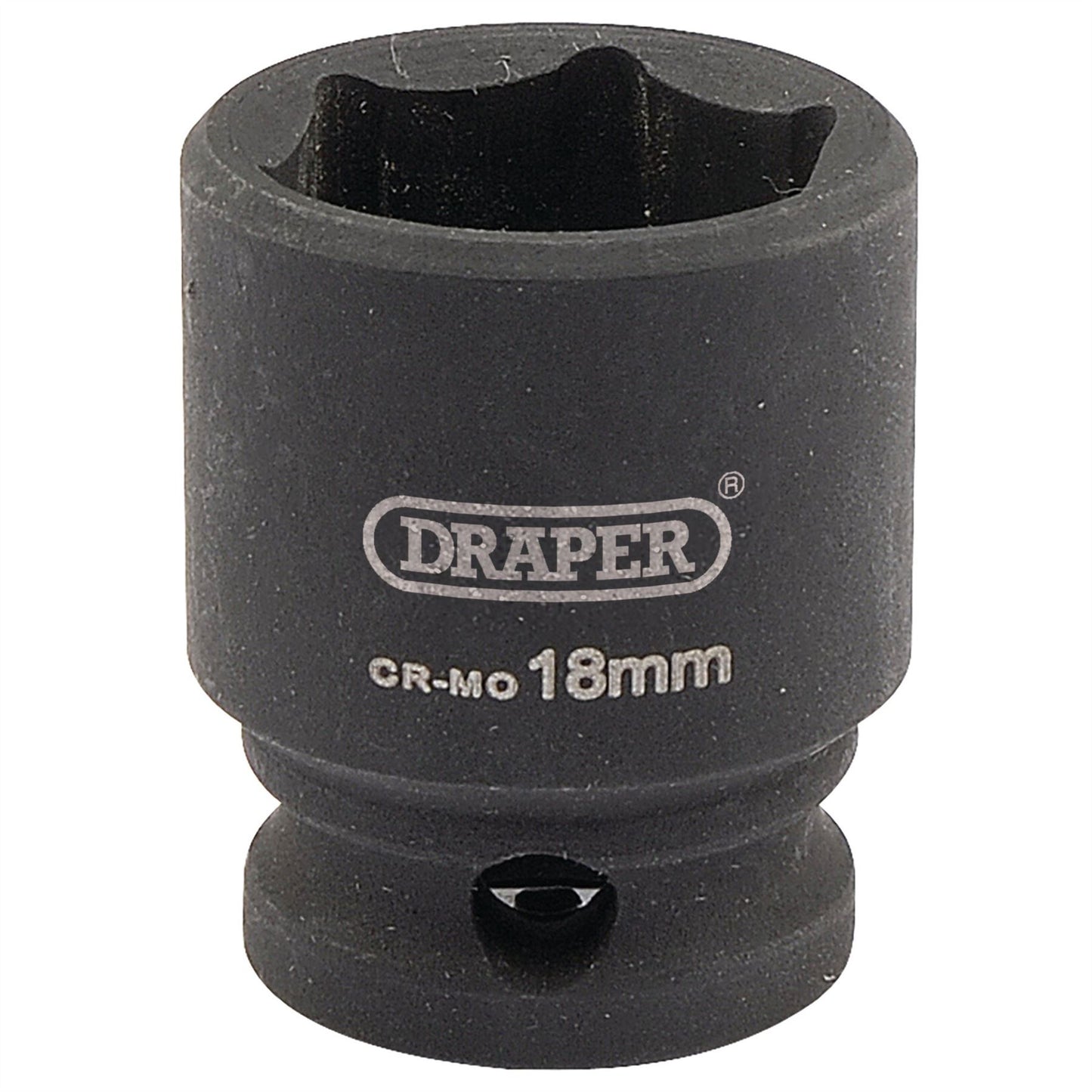 Draper 06878 Expert HI-TORQ® 6 Point Impact Socket 3/8" Sq. Dr. 18mm Draper
