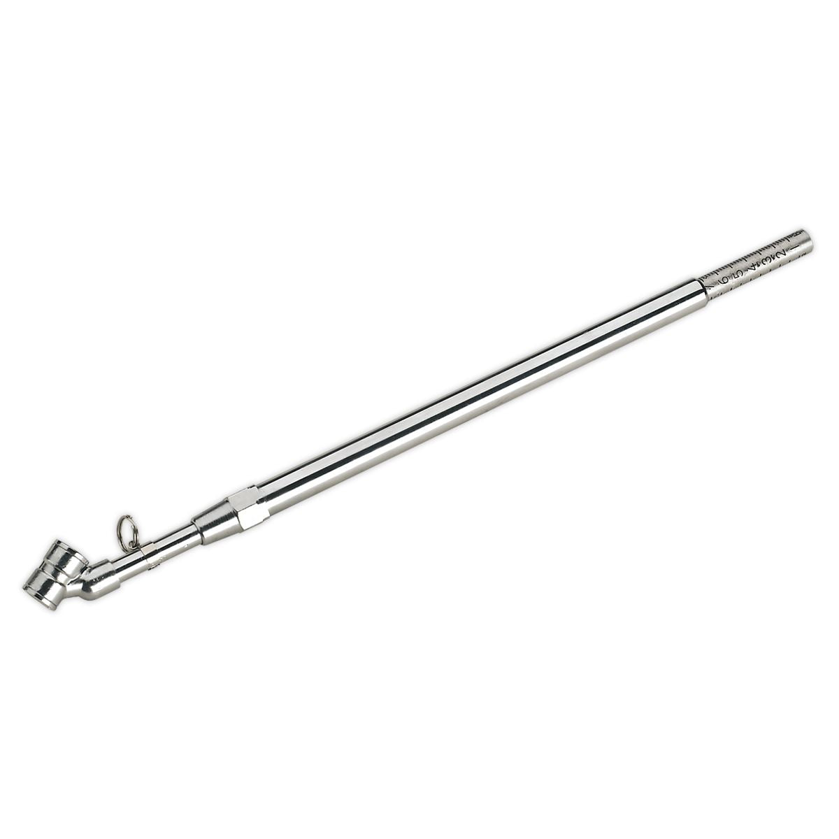 Sealey TST/PG3 Tyre Pressure Gauge Deluxe Twin Push-On Connector 0-11bar(0-160psi) Sealey