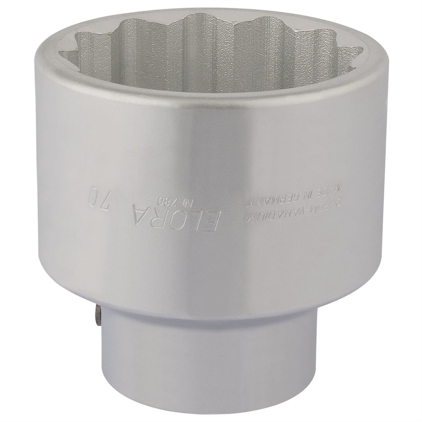 Elora 67426 Bi-Hexagon Socket 1" Sq. Dr. 70mm Elora