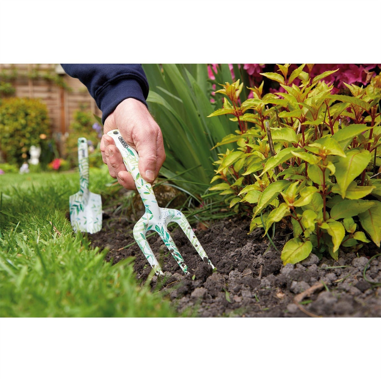 Draper 08994 Garden Tool Set with Floral Pattern 3 Piece Draper