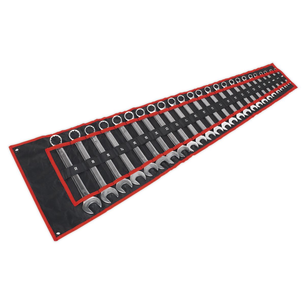 Sealey AK63253 Combination Spanner Set 25pc Metric Sealey