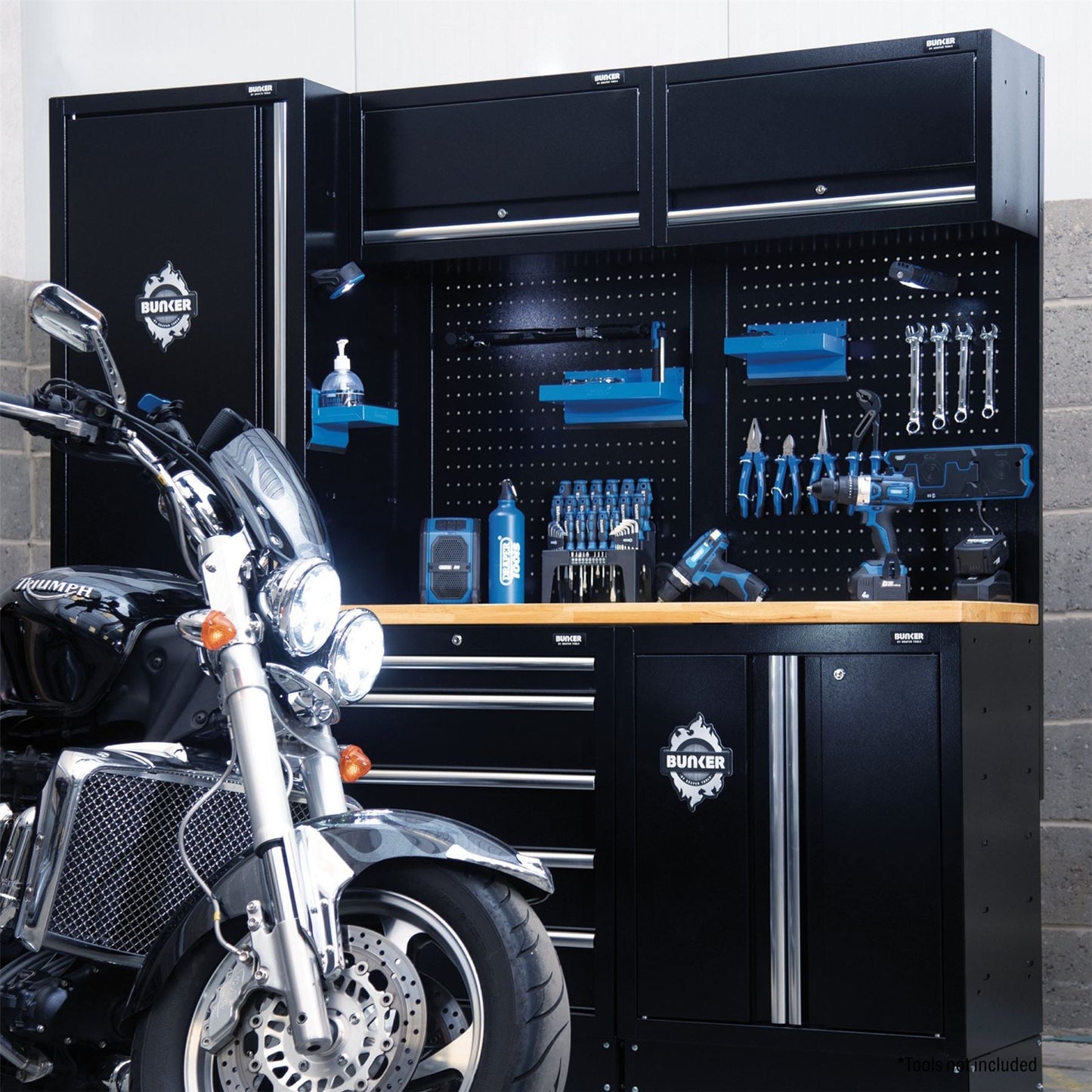 Draper 30350 BUNKER® Modular Floor Cabinet 2 Door 680mm Draper