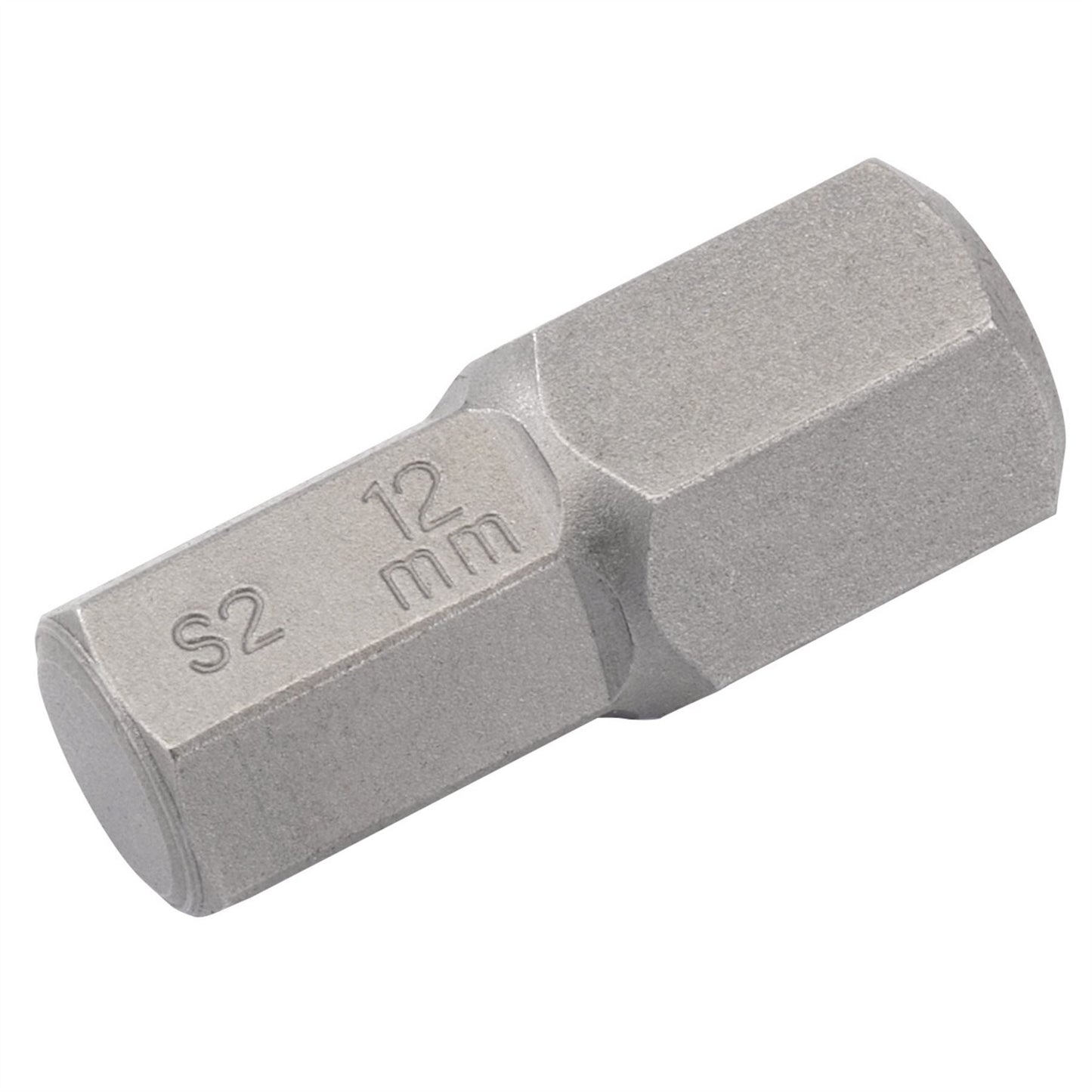 Draper 33331 12mm x 30mm Hexagonal 10mm Insert Bit for Mechanics Bit Sets Draper