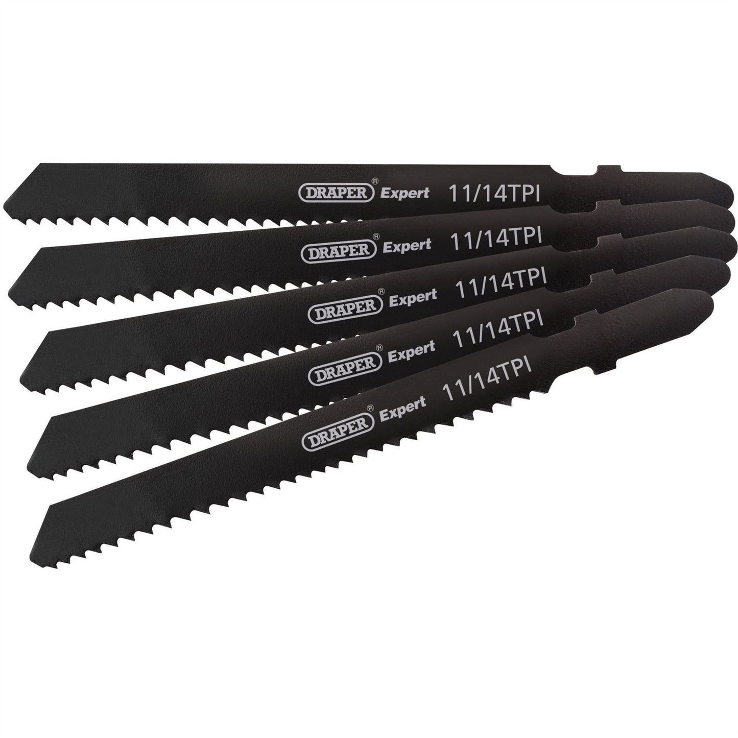 Draper 81730 DT118B Jigsaw Blade Set 92mm 5 Piece Draper