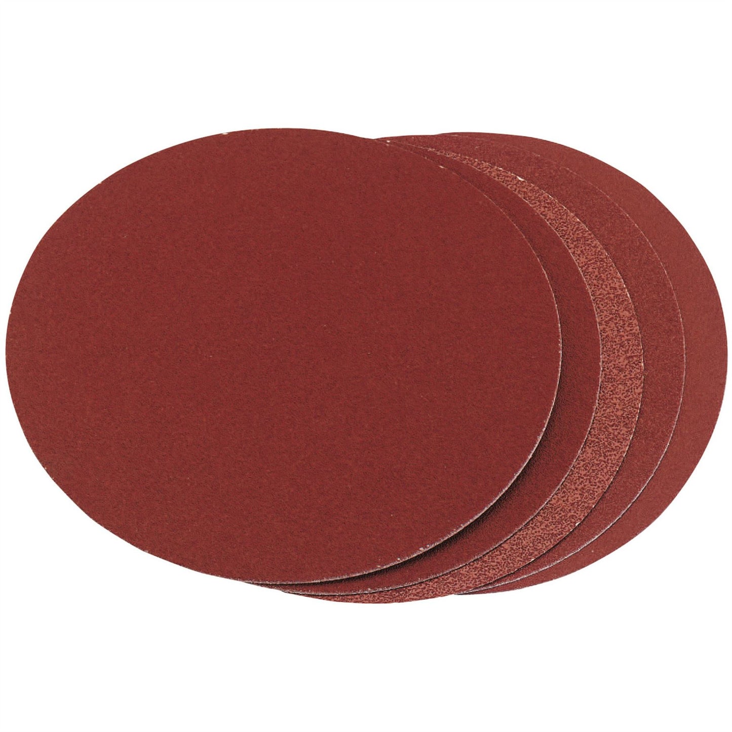 Draper 83860 Assorted Grit Aluminium Oxide Sanding Discs 150mm Pack of 5 Draper