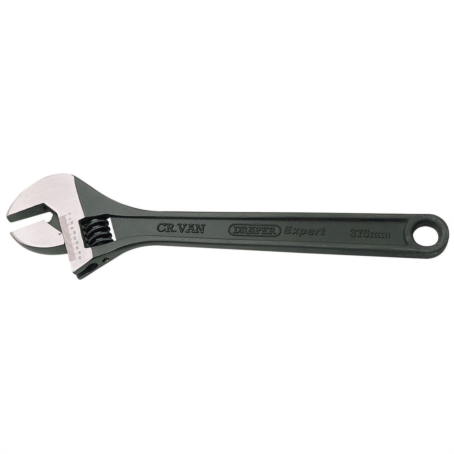 Draper 52683 Expert Crescent-Type Adjustable Wrench with Phosphate Finish 375mm 45mm Draper