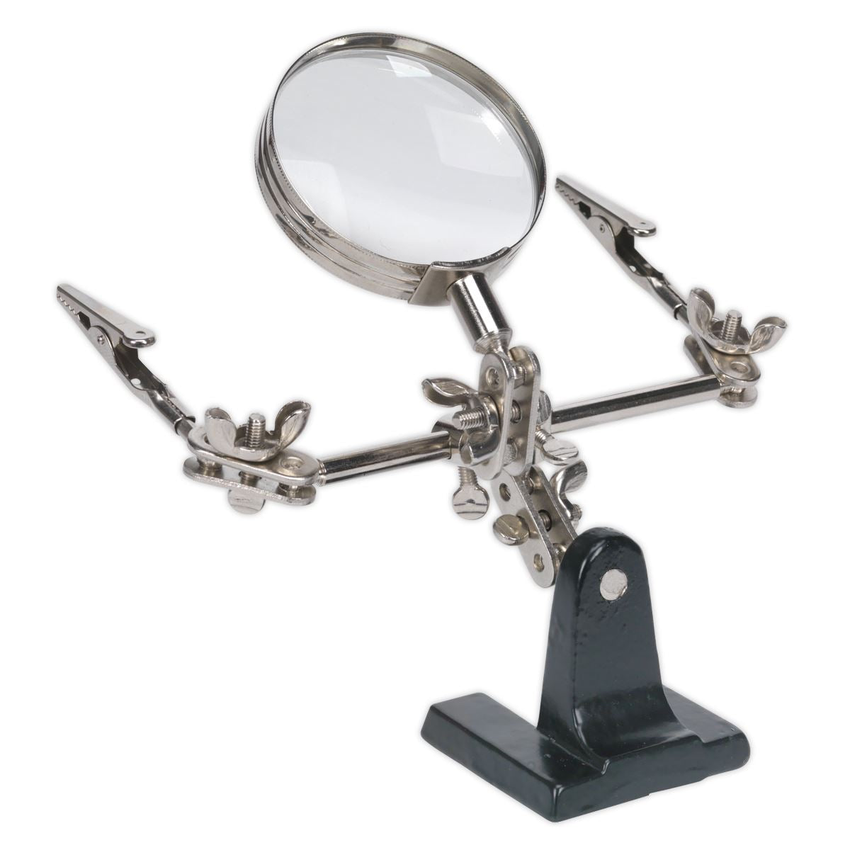 Sealey SD150 Mini Robot Soldering Stand with Magnifier Sealey