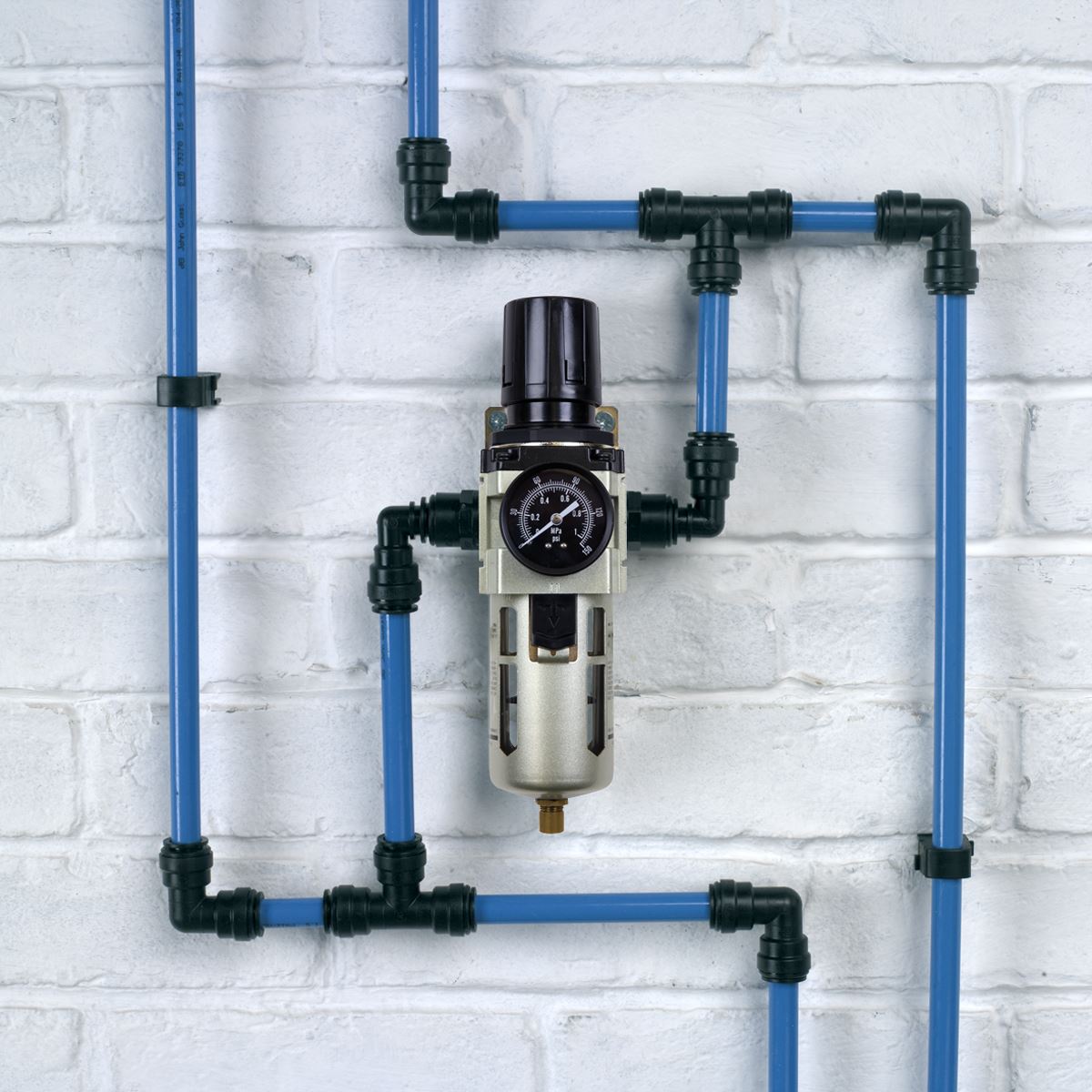 Sealey SA206FR Air Filter/Regulator Max Airflow 140cfm Sealey