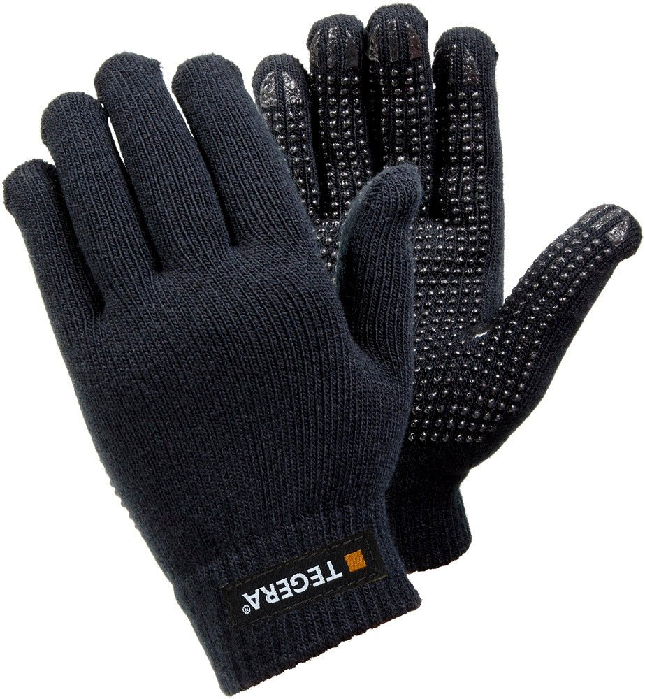 Ejendals Tegera 795 Cold Insulation Gloves Dot Grip Palm One Size Stretch Fit Tegera