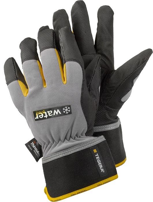 Ejendals Tegera Pro Waterproof Microthan®+ Synthetic Leather Winter Lined Gloves 9113 Tegera