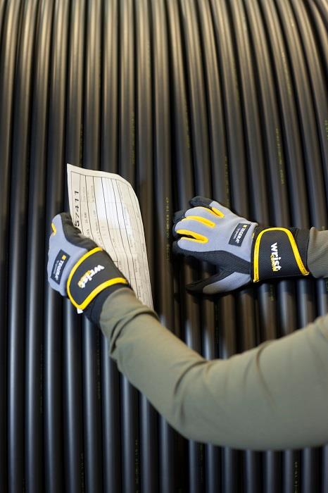 Ejendals Tegera Pro 9196 Microthan®+ Leather Gloves Wrist Support Tegera