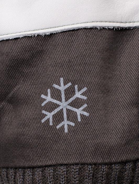 Ejendals Tegera 57 Winter Lined Leather Gloves Knitted Cuff Tegera