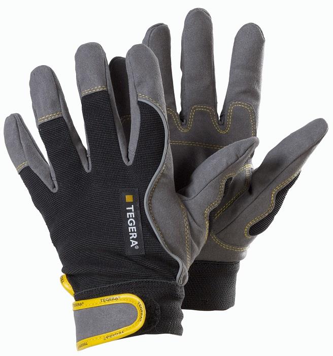 Ejendals Tegera Pro 9200 Macrothan®+ Leather Work Gloves Tegera