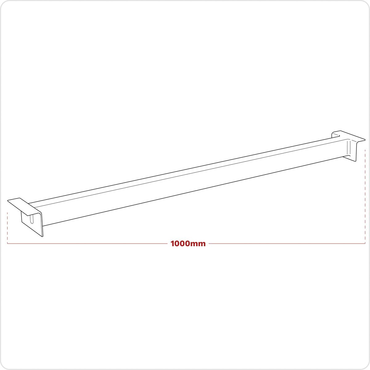 Sealey APR/CPS1002 Shelving Panel Support 1000mm Sealey