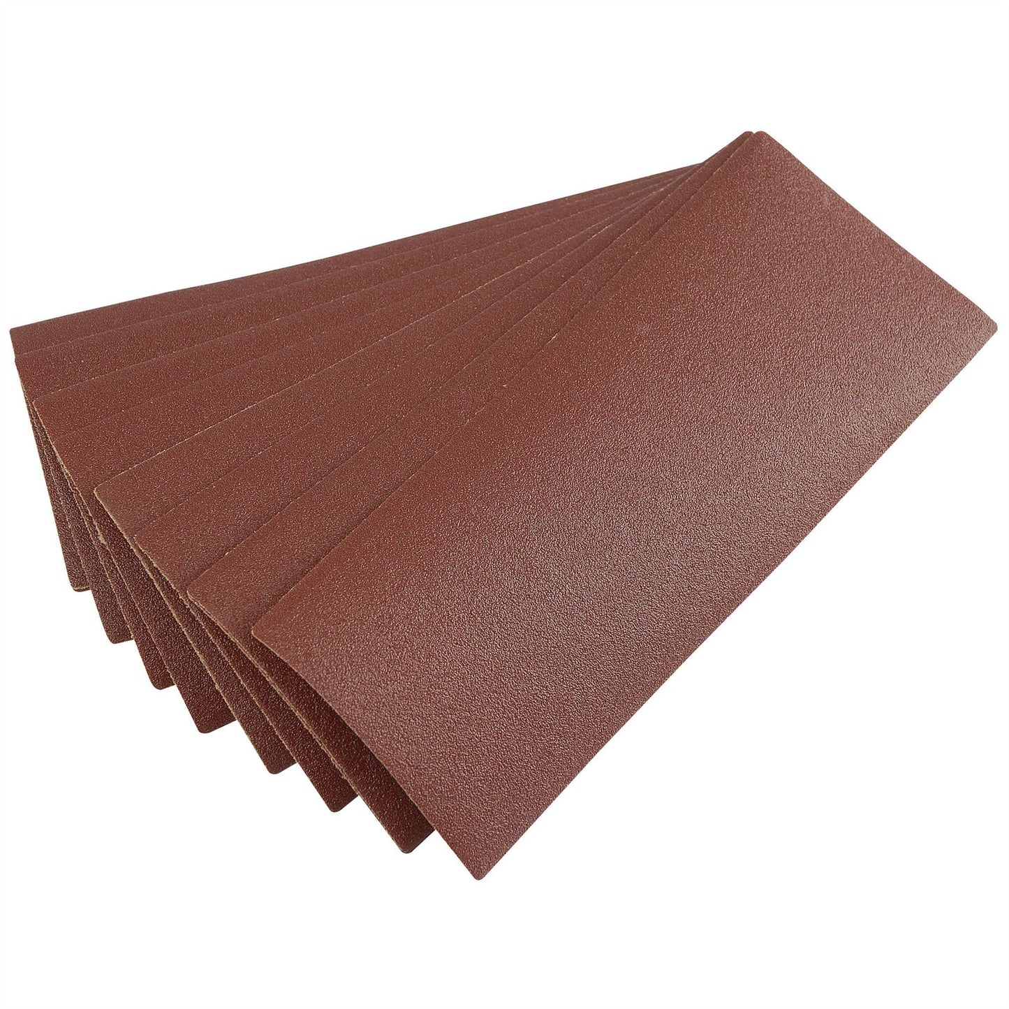 Draper 59466 Aluminium Oxide Sanding Sheets 232 x 92mm 100 Grit Pack of 10 Draper