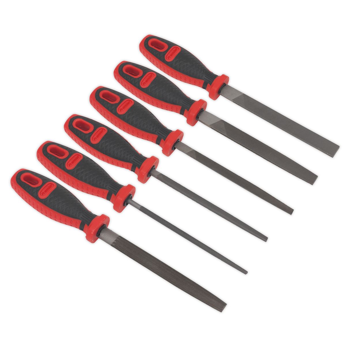 Sealey AK580 Engineer's File Set 6pc 150mm Sealey