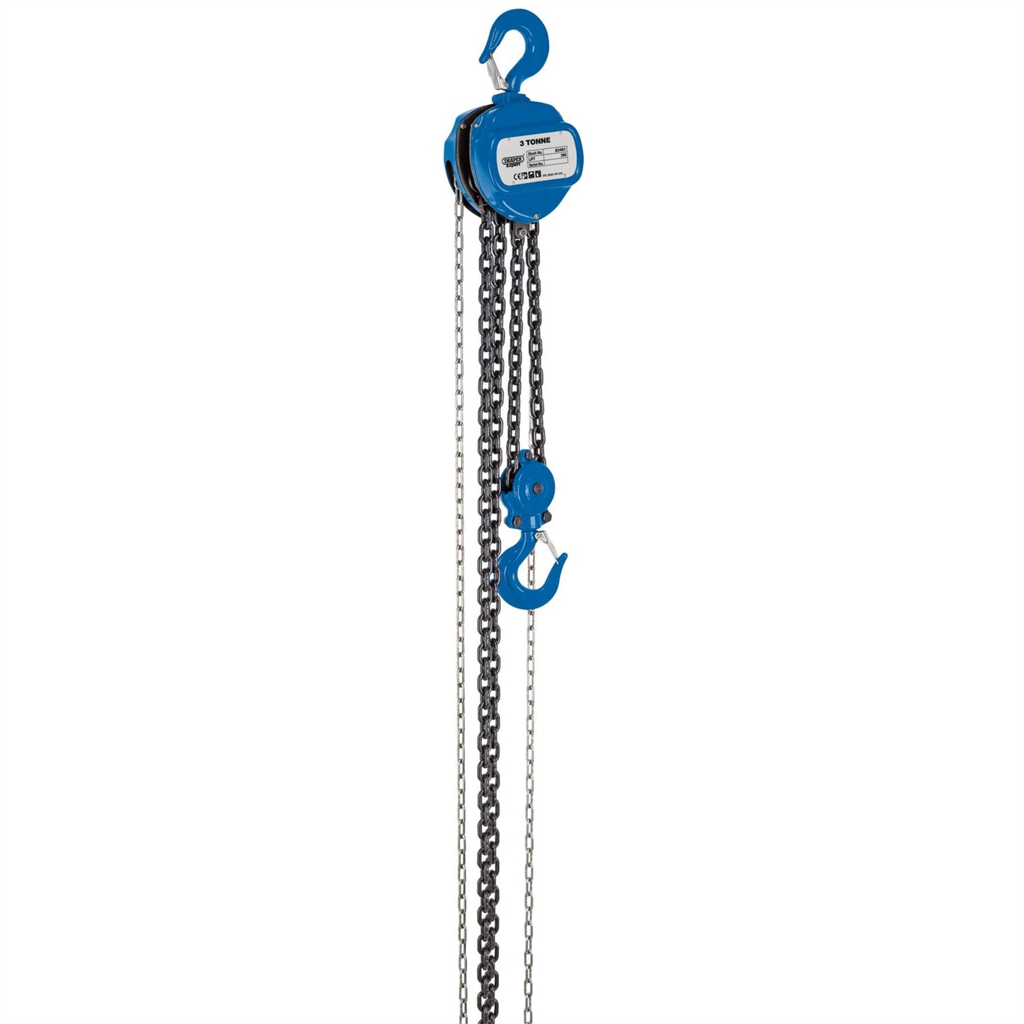 Draper 82461 Chain Hoist/Chain Block 3 Tonne Draper