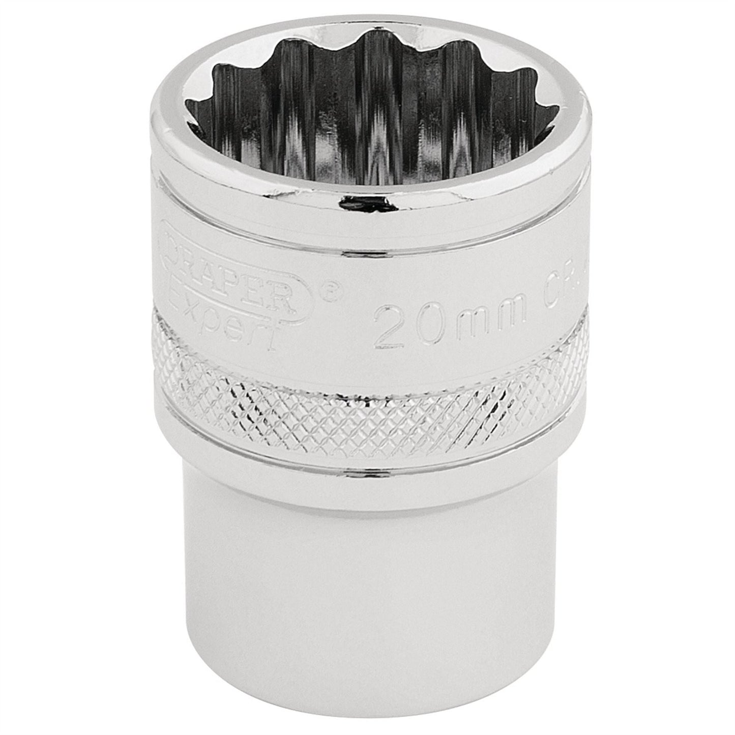 Draper 33289 HI-TORQ® 12 Point Socket 1/2" Sq. Dr. 20mm Draper