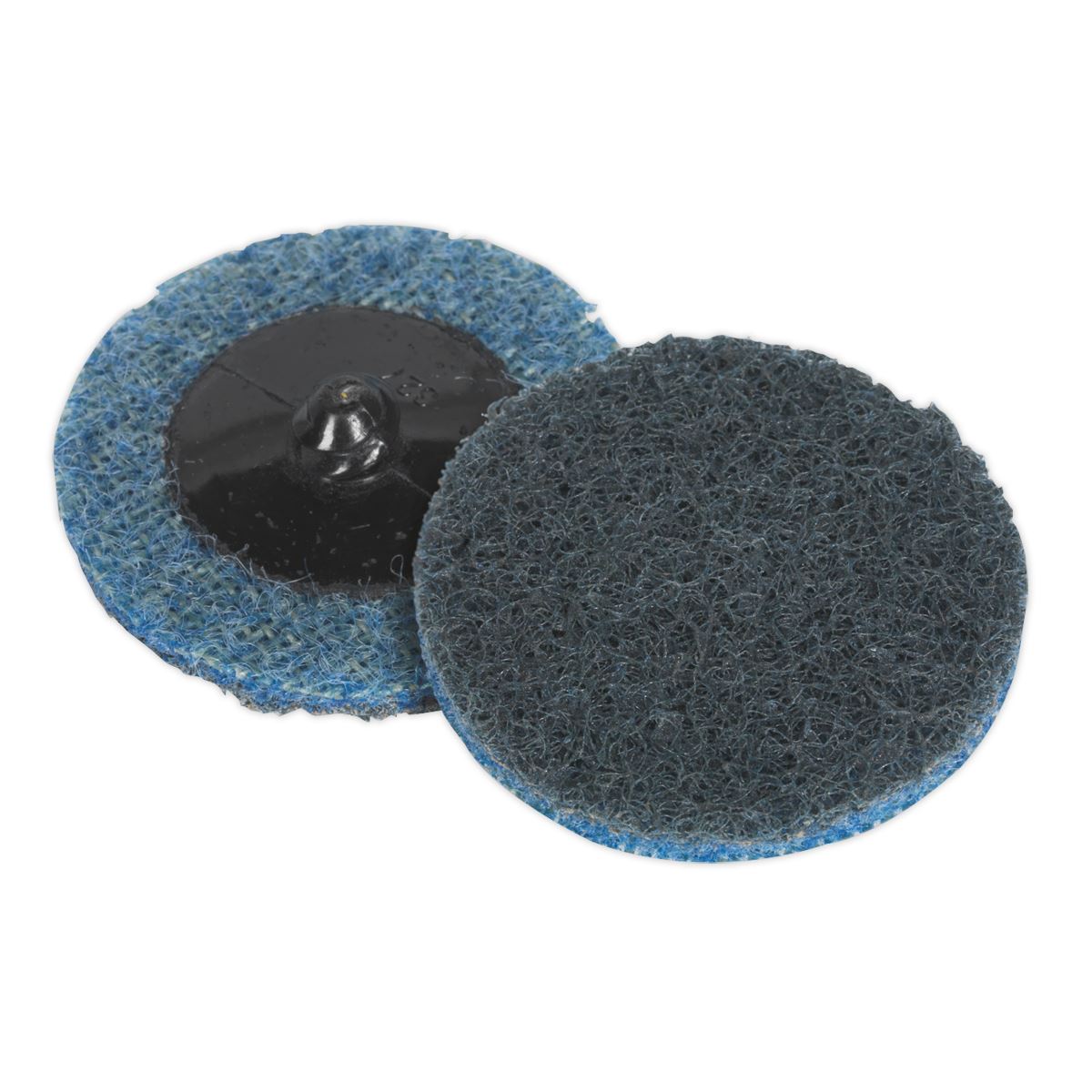 Sealey PTCQC50F Quick Change Preparation Pad Ø50mm Fine Pack of 10 Sealey