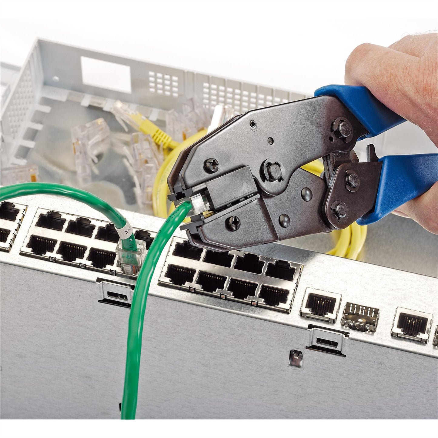 Draper 44052 Expert RJ45 Ratchet Crimping Tool 225mm Draper