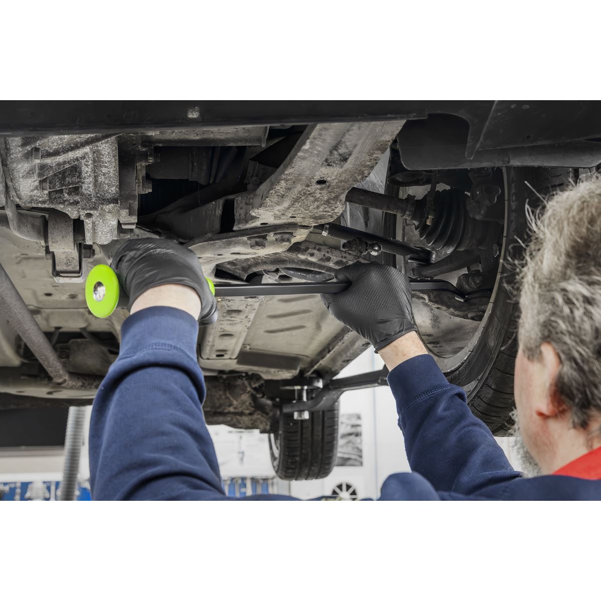 Siegen S0559 Pry Bar with Hammer Cap 610mm 25° Siegen