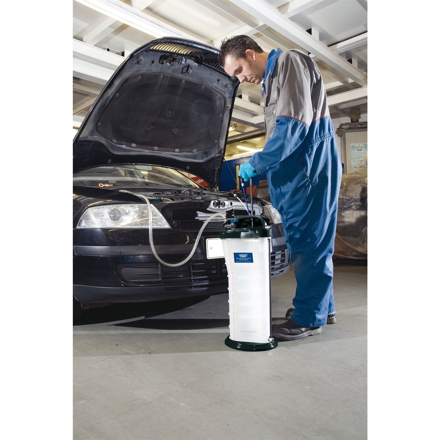 Draper 77057 Expert Manual or Pneumatic Oil Extractor Draper