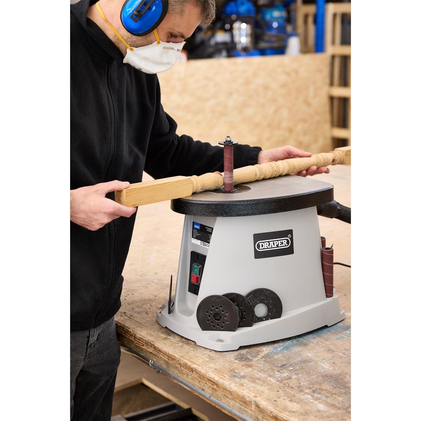 Draper 10773 Oscillating Spindle Sander 450W Draper