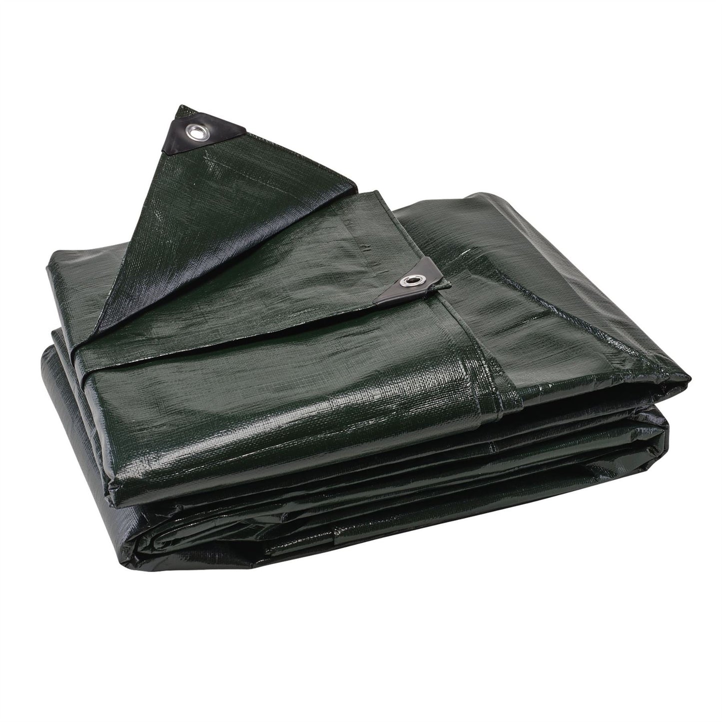 Draper 13488 Heavy Duty Polyethylene Tarpaulin 4 x 6m Green Draper
