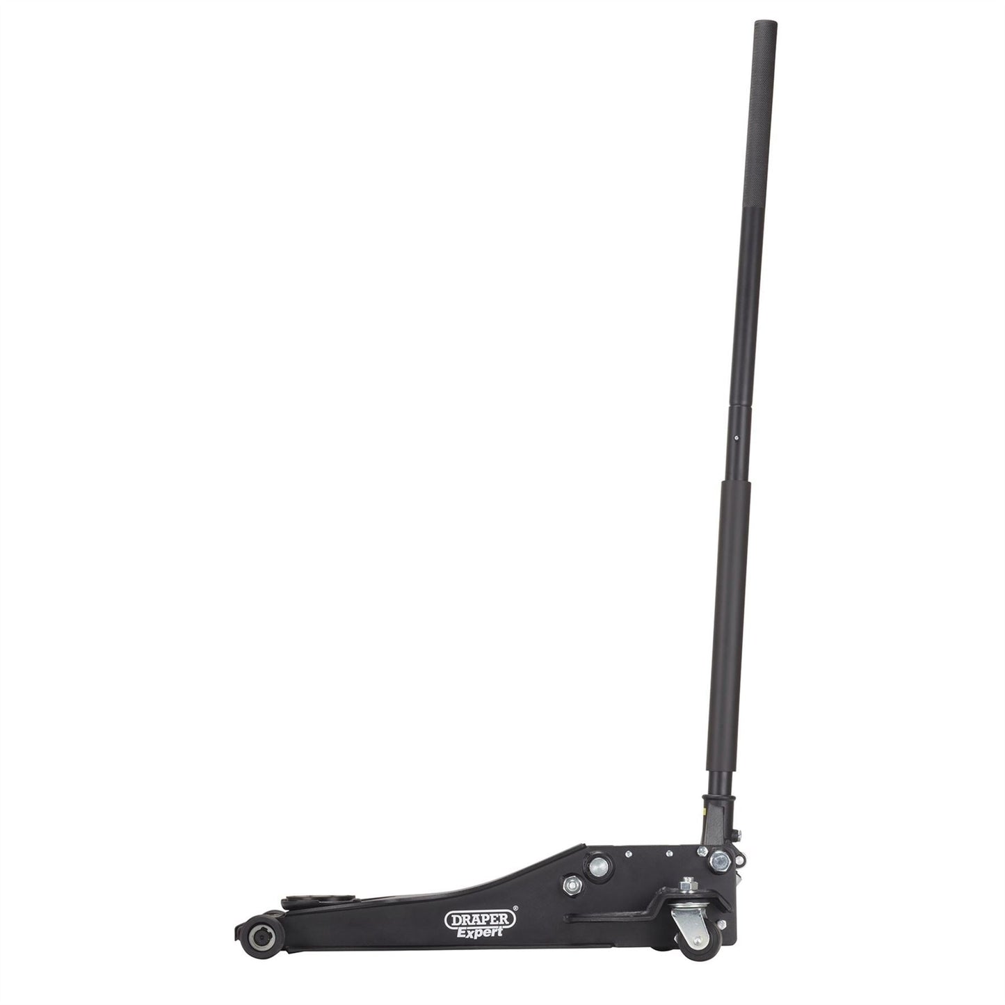 Draper 28464 Expert Professional Low Profile Fast Lift Garage Trolley Jack 3 Tonne Black Draper