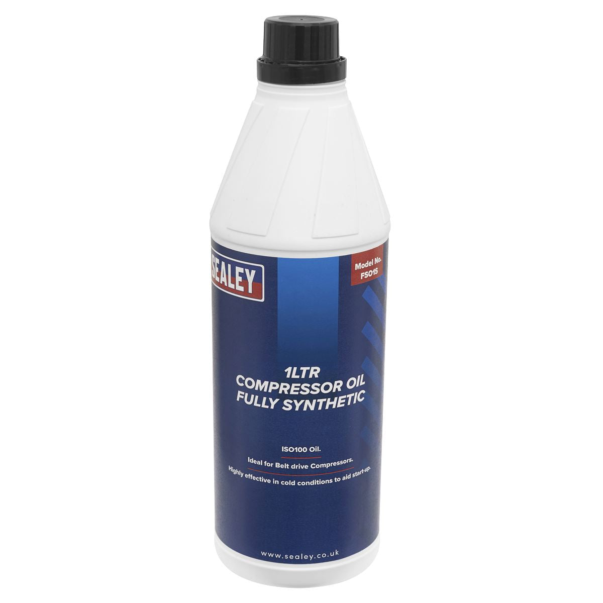 Sealey FSO1S Compressor Oil Fully Synthetic 1L Sealey