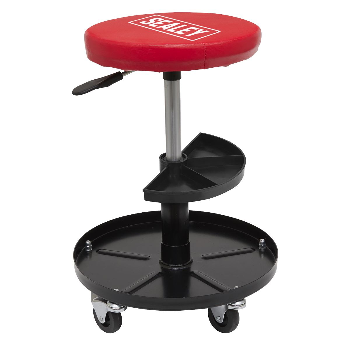 Sealey SCR10COMBO SCR10 Mechanic's Seat and Tool Tray Combo Sealey