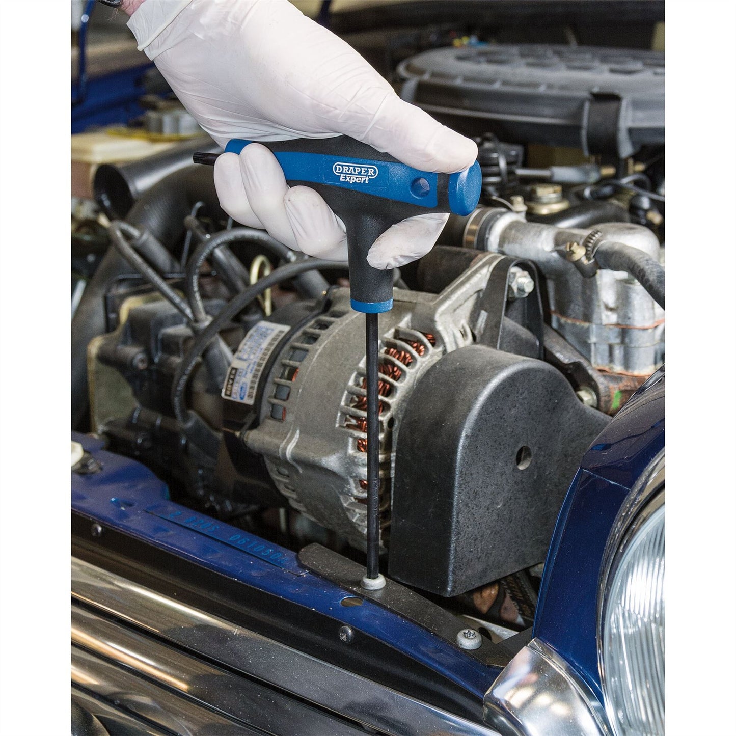 Draper 33872 Expert TX-STAR® Soft Grip Metric T-Handle Key Set 8 Piece Draper