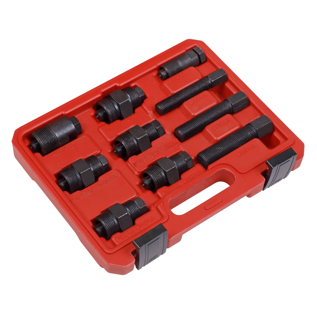 Sealey SMC48 Motorcycle Flywheel Puller Set 10pc Sealey