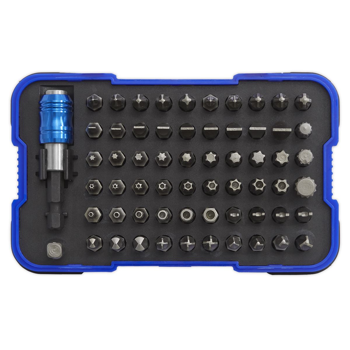 Sealey AK2108 Power Tool/Security Bit Set 62pc Sealey