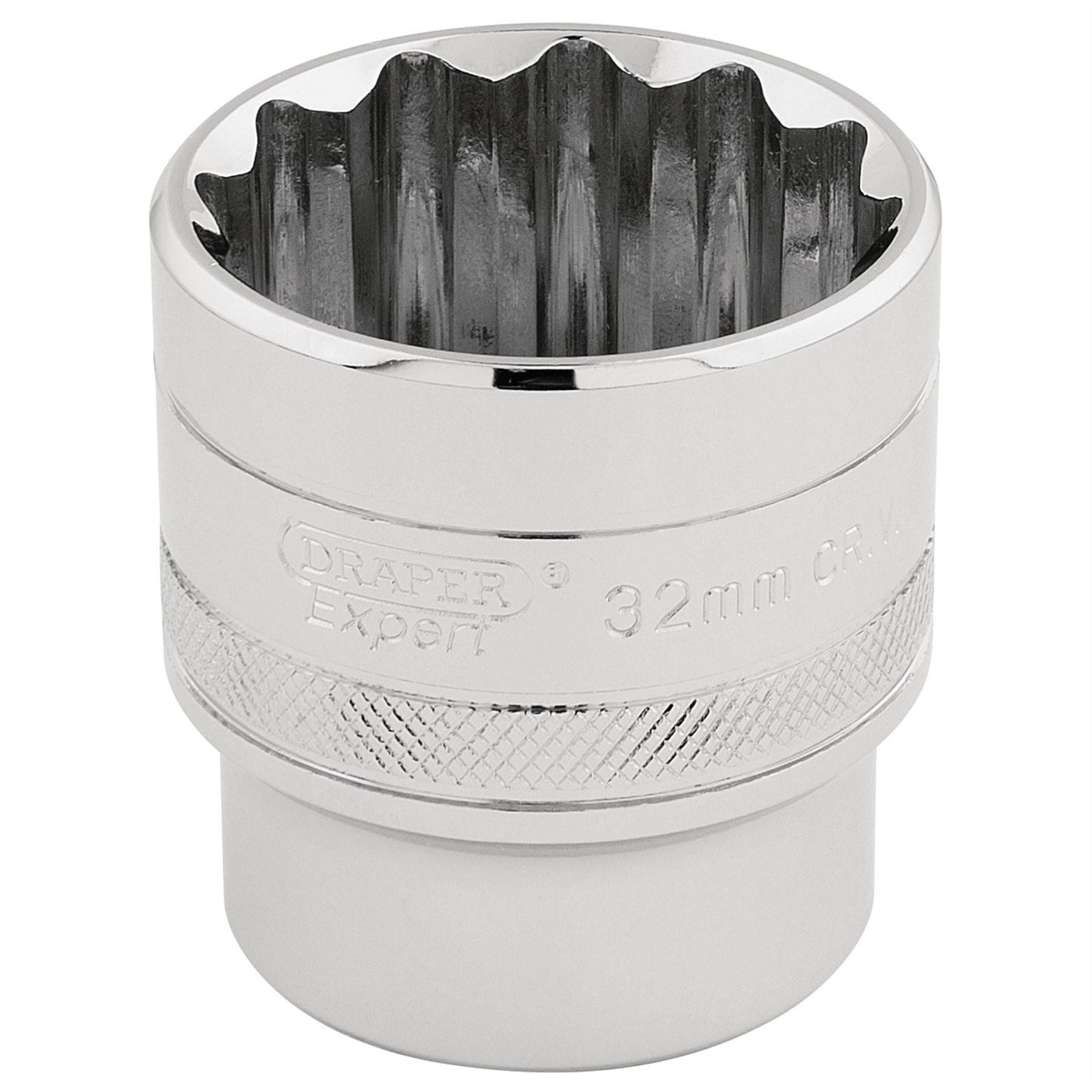 Draper 33593 HI-TORQ® 12 Point Socket 1/2" Sq. Dr. 32mm Draper
