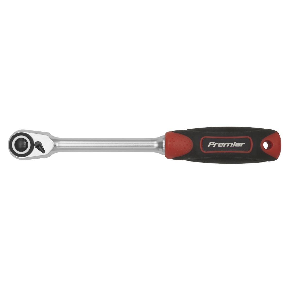Sealey AK8988 Compact Head Ratchet Wrench 3/8"Sq Drive - Premier Platinum Sealey