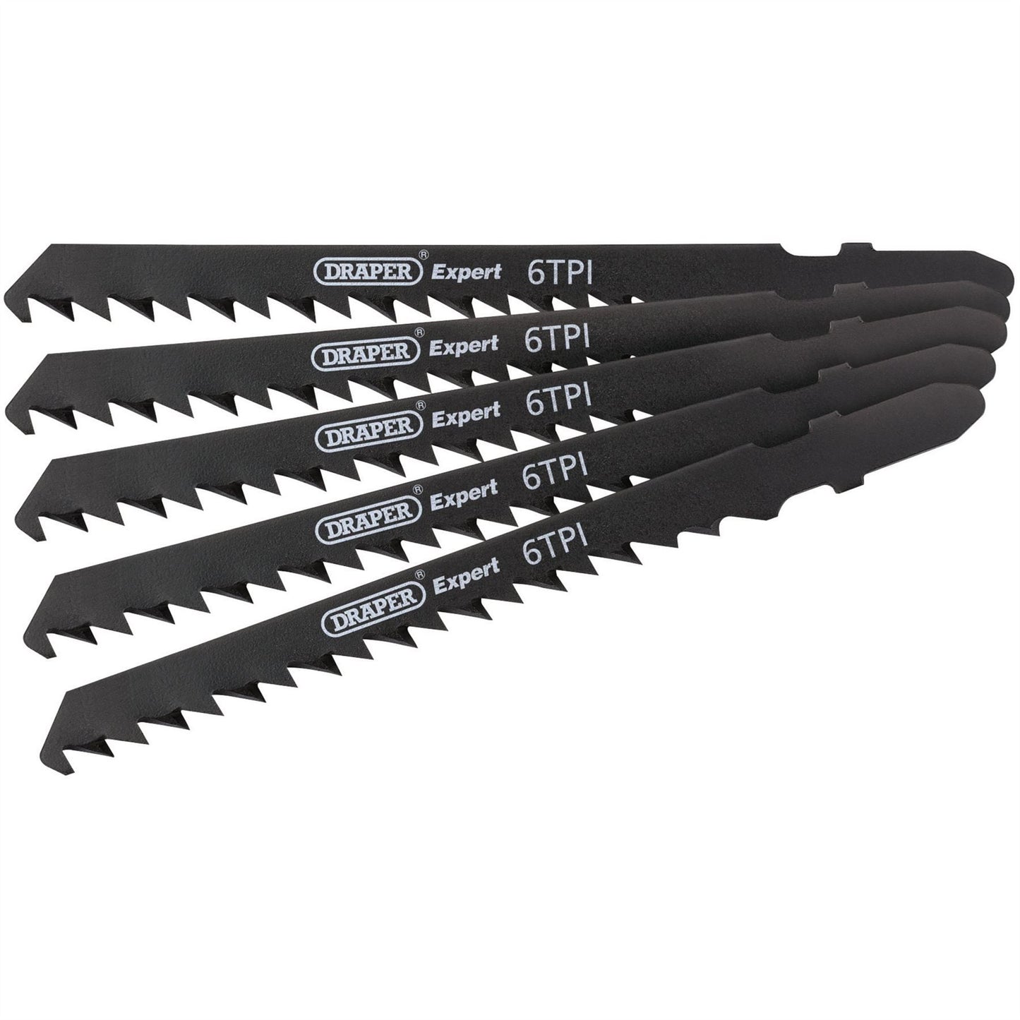 Draper 81726 DT144DP Jigsaw Blade Set 100mm 5 Piece Draper