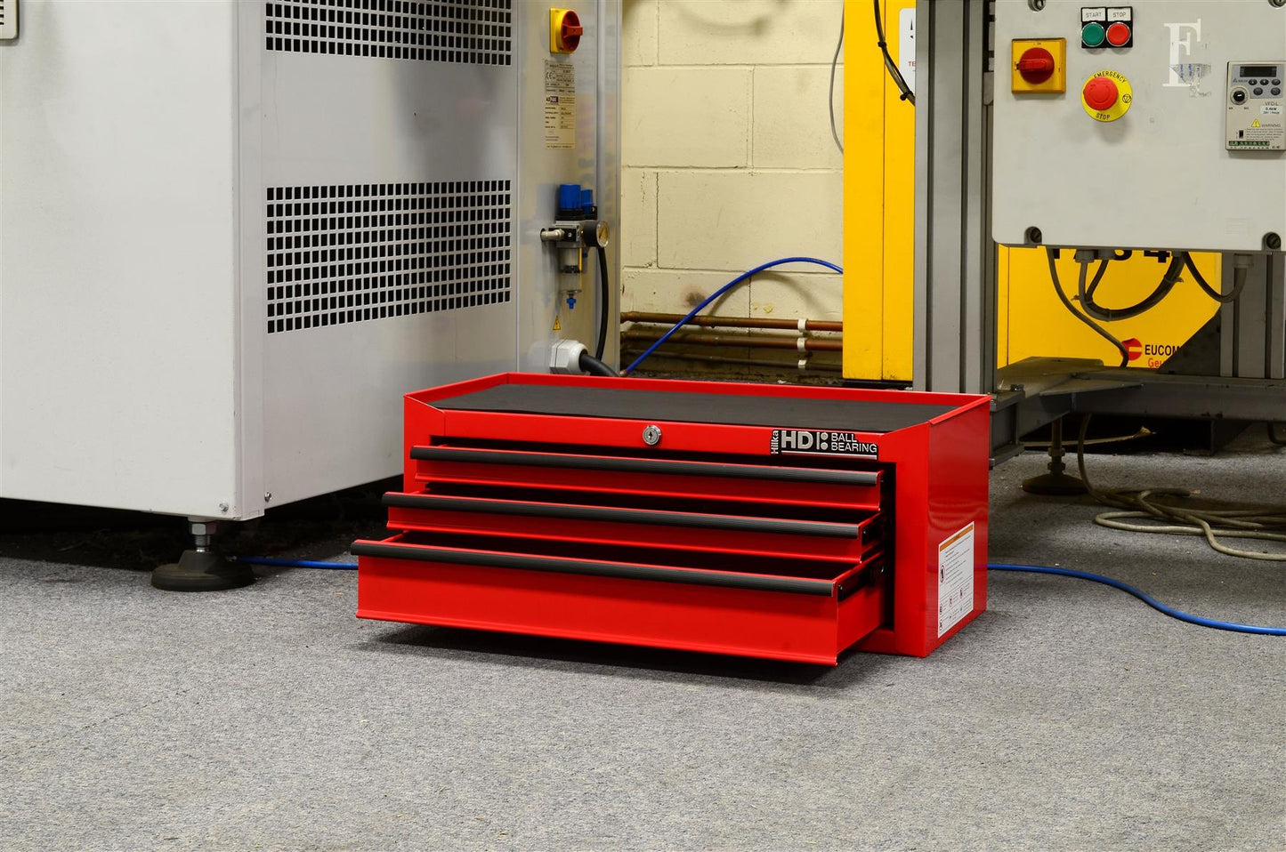 Hilka Heavy Duty 3 Drawer Add-on Tool Chest BBS G301C3BBS Hilka