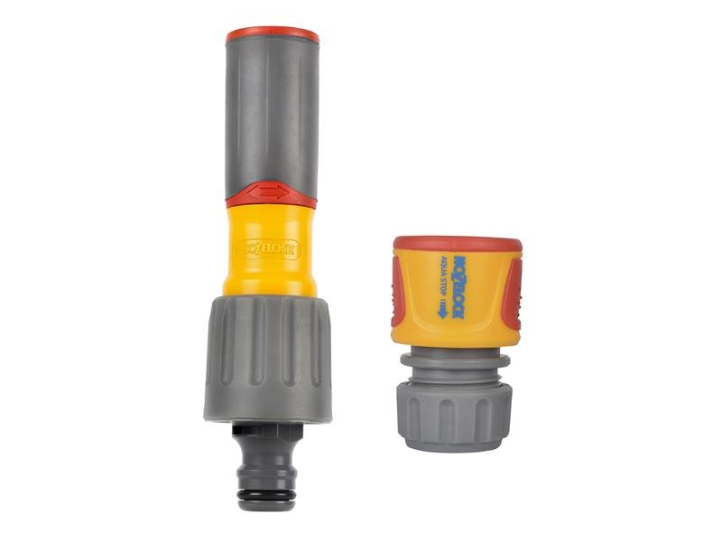 Hozelock 3-in-1 Nozzle & AquaStop Connector Hozelock