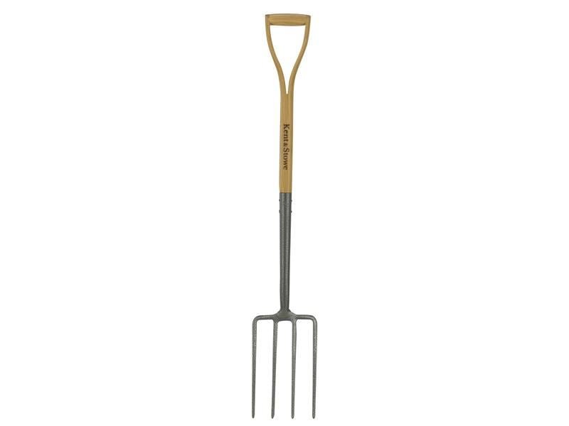 Bêche Plantation Kent And Stowe Acier Carbone Bêche De Jardin En Acier Carbone Kent And Stowe - Manche Frêne - Outil Robust Pour Plantation Outil Jardin Durable