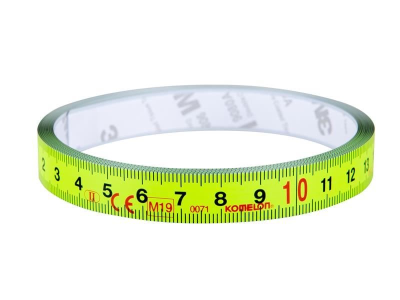 Komelon Stick Flat Tape Measure 1m Width 13mm Metric Only Komelon