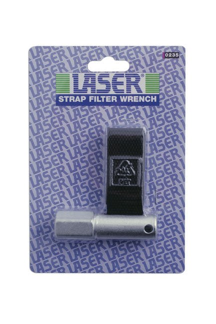 Laser Tools 0235 Oil Strap Filter Wrench - to 120mm dia Laser Tools