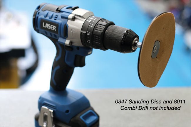 Laser Tools 0348 Rubber Backing Pad 125mm Laser Tools